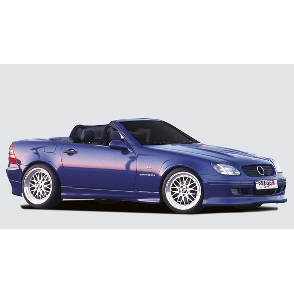 Rieger boční práh mont. strana pravá pro Mercedes SLK R170 roadster, r.v. 01/01-, 09/96-12/00, plast ABS bez povrchové úpravy
