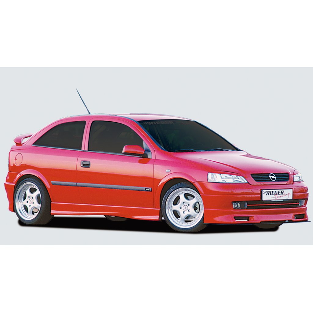 Rieger boční práh mont. strana pravá pro Opel Astra G 3-dvéř., hatchback, notchback, plast ABS bez povrchové úpravy