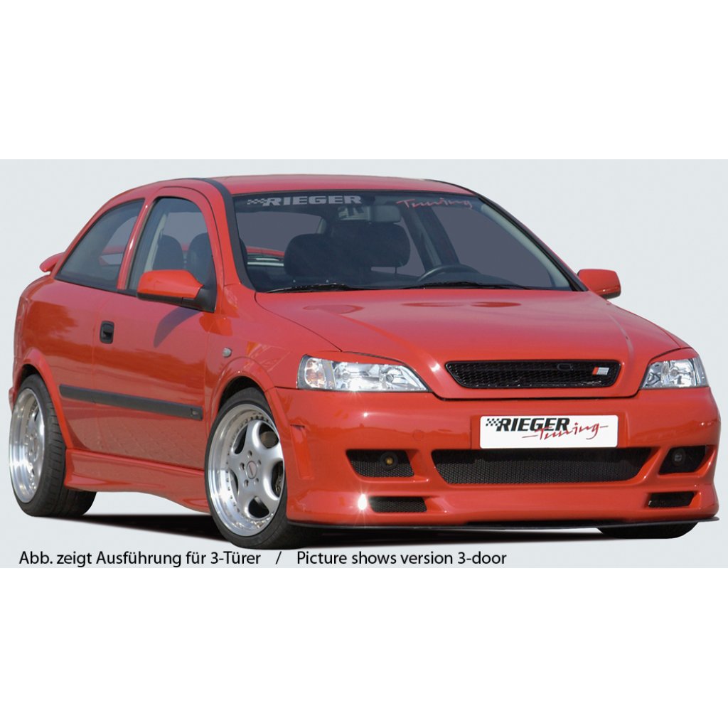 Rieger boční práh mont. strana pravá pro Opel Astra G 5-dvéř., caravan, notchback, plast ABS bez povrchové úpravy