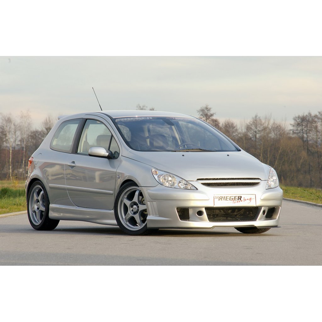Rieger boční práh mont. strana pravá pro Peugeot 307 convertible CC, sedan vč. faceliftu, r.v. 04/01-04/05, 05-05-, plast ABS bez povrchové úpravy