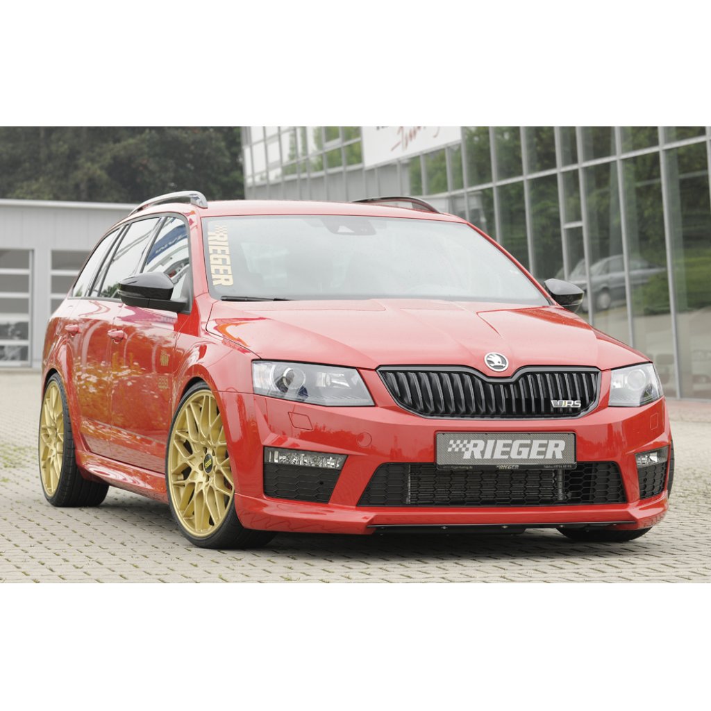 Rieger boční práh mont. strana pravá pro Škoda Octavia RS 5E combi, sedan vč. faceliftu, r.v. 02/17-, 06/13-01/17, plast ABS bez povrchové úpravy