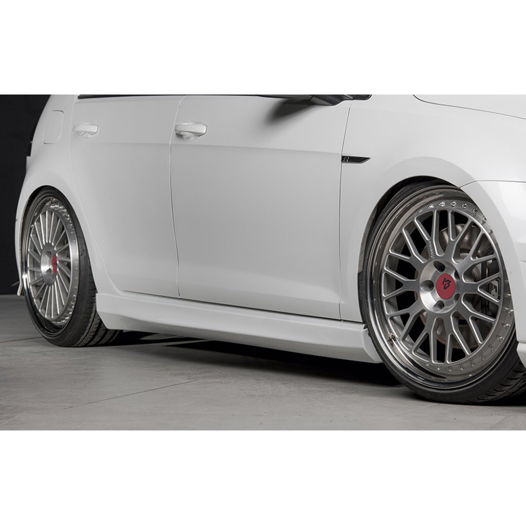 Rieger boční práh mont. strana pravá pro Volkswagen Golf 7 vč. GTD, GTI, R 3-dvéř., 5-dvéř., r.v. 04/13-, 06/13-, 10/12-, 12/13-, plast ABS bez povrchové úpravy