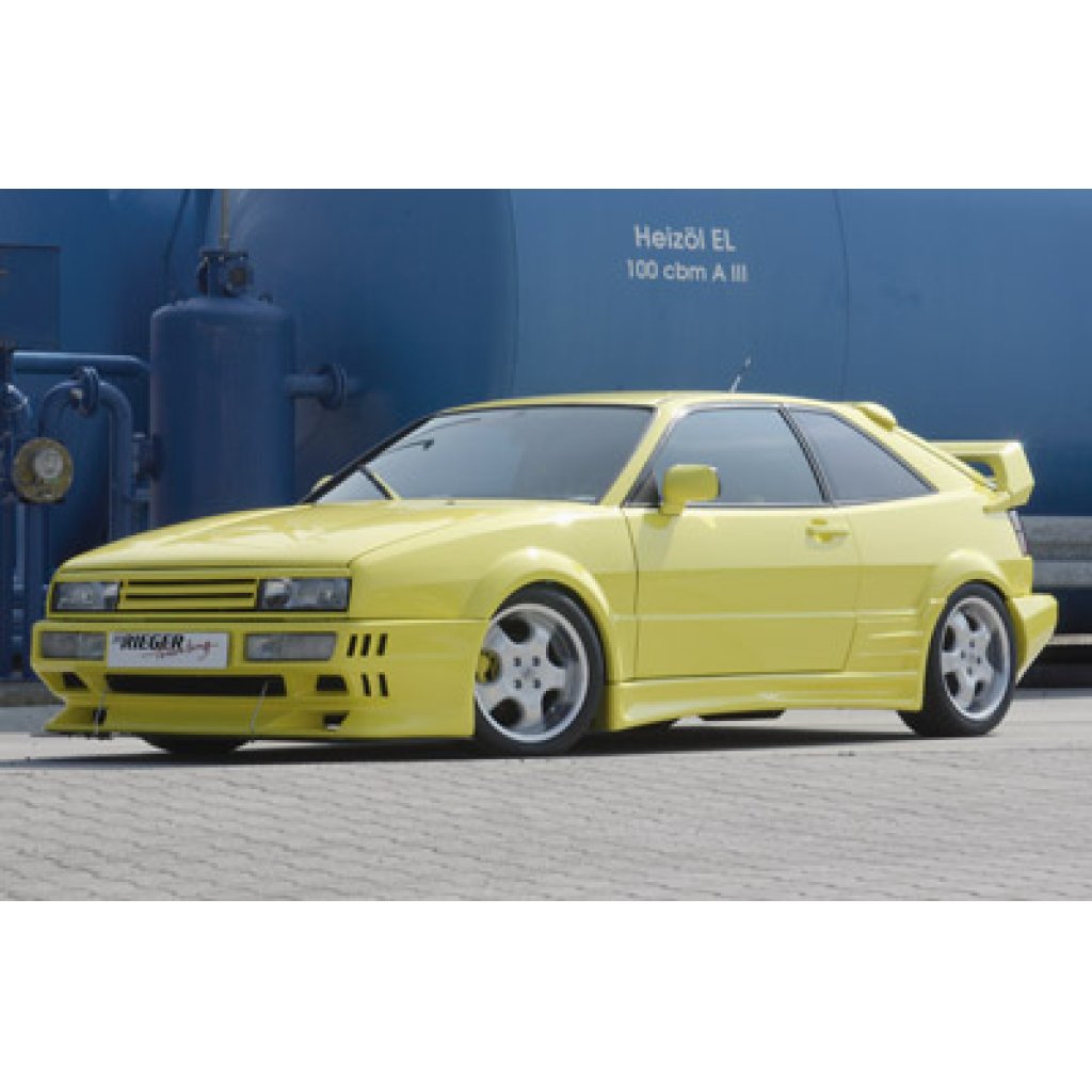 Rieger boční práh widebody I mont. strana levá pro Volkswagen Corrado 53I kupé, r.v. 88-95, GFK (laminát)