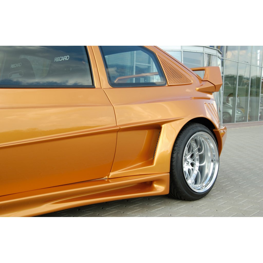 Rieger boční práh widebody II mont. strana levá pro Opel Kadett E 3-dvéř., r.v. 09/88-09/95, GFK (laminát)