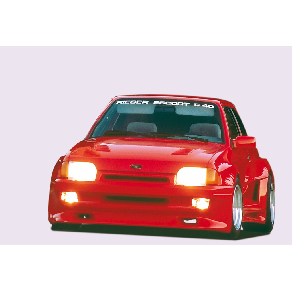 Rieger boční práh widebody II mont. strana pravá pro Ford Escort 3 3-dvéř., r.v. 00/82-00/88, GFK (laminát)