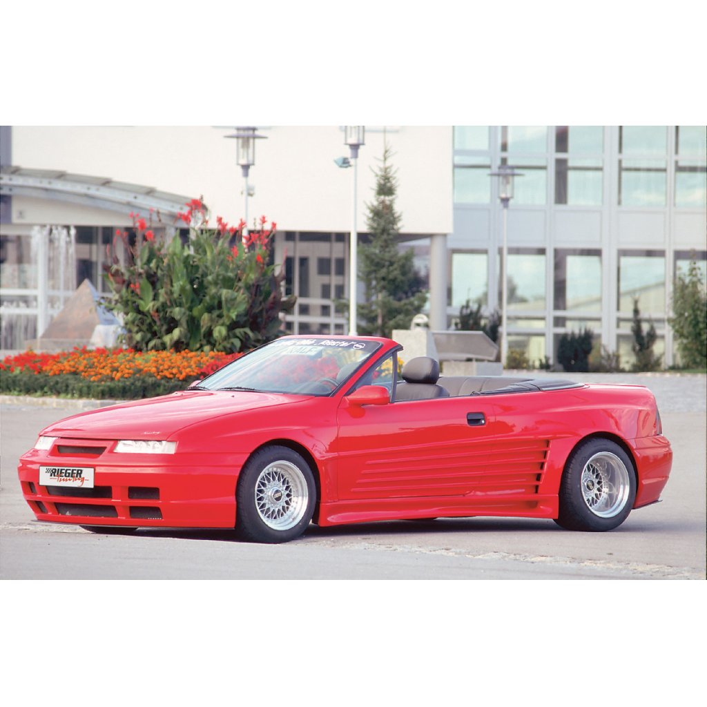 Rieger boční práh widebody III mont. strana levá pro Opel Calibra A 3-dvéř., r.v. 03/90-, GFK (laminát)