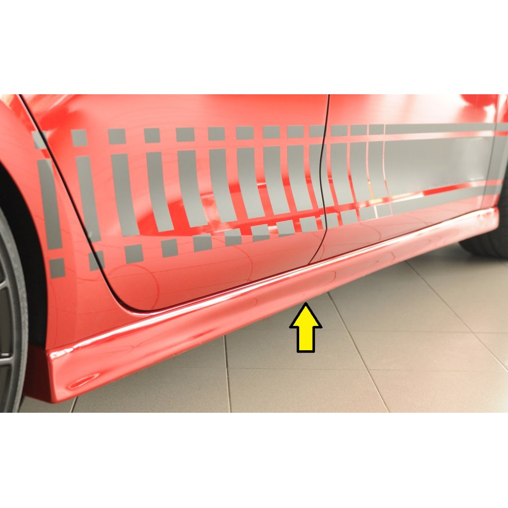 Rieger boční práh (XS) mont. strana pravá pro Seat Leon KL 5-dvéř., r.v. 04/20-, plast ABS bez povrchové úpravy