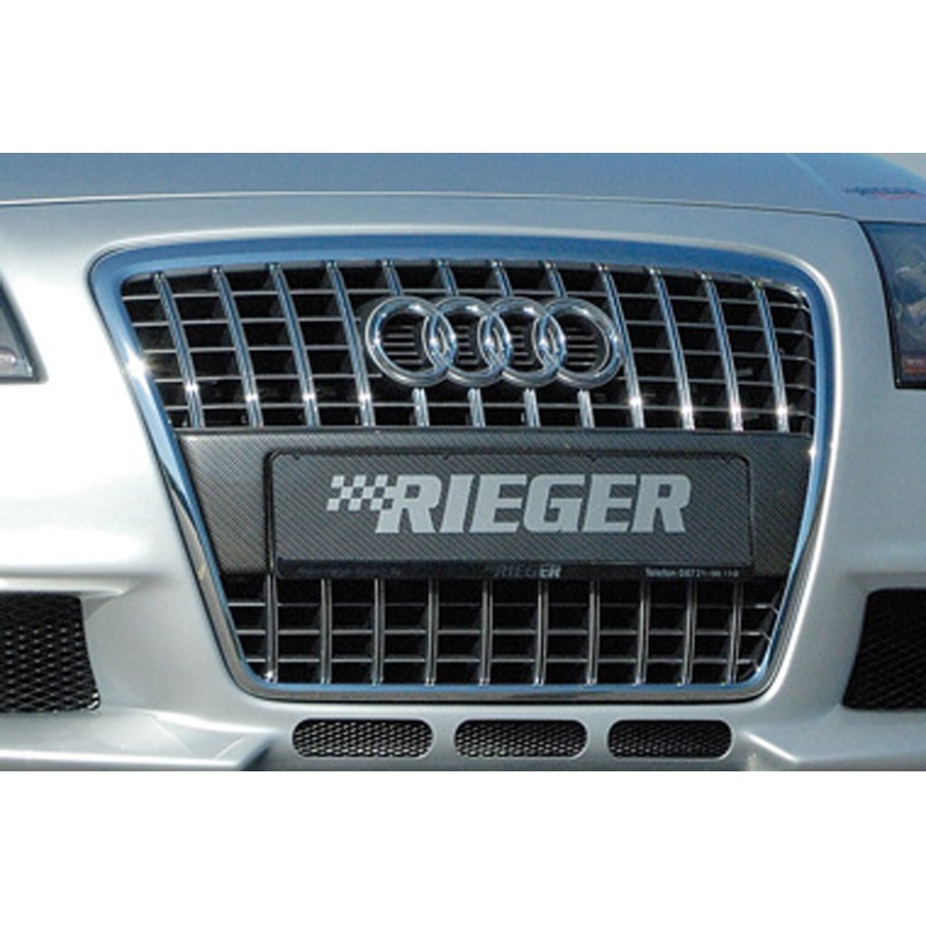 Rieger držák RZ pro Audi A4 8H kabriolet před faceliftem, plast ABS s povrchovou úpravou Carbon-Look
