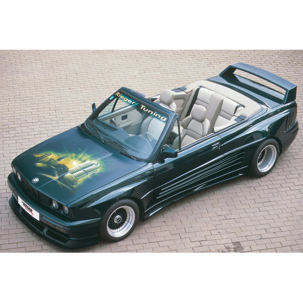 Rieger dveřní díl widebody II pro BMW řada 3 E30, GFK (laminát), mont. strana pravá