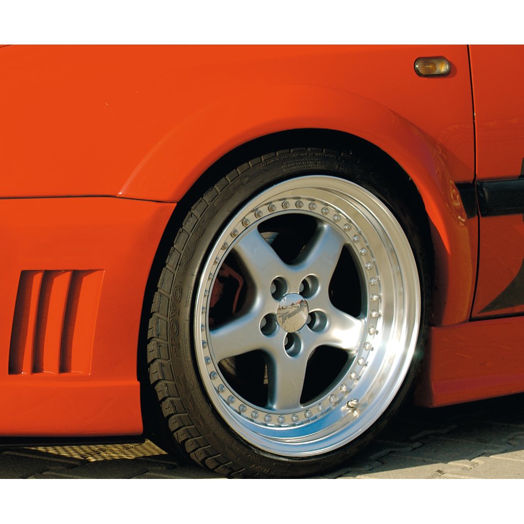 Rieger lem blatníku-Set pro Volkswagen Golf 3 3-dvéř., 5-dvéř., kabriolet, 08/91-09/97, plast ABS bez povrchové úpravy, mont. strana levá+pravá