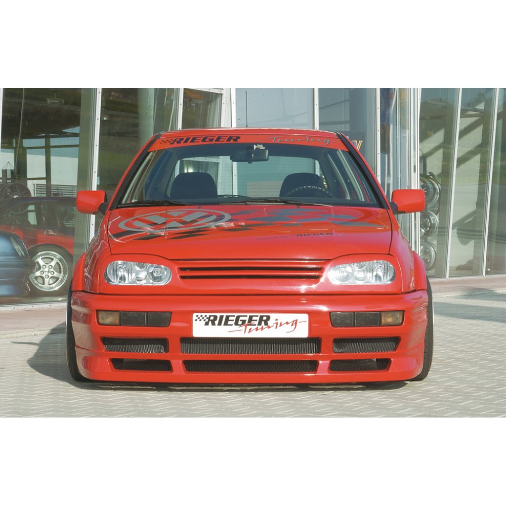 Rieger lem blatníku-Set pro Volkswagen Golf 3 3-dvéř., 5-dvéř., kabriolet, 08/91-09/97, plast ABS bez povrchové úpravy, mont. strana levá+pravá