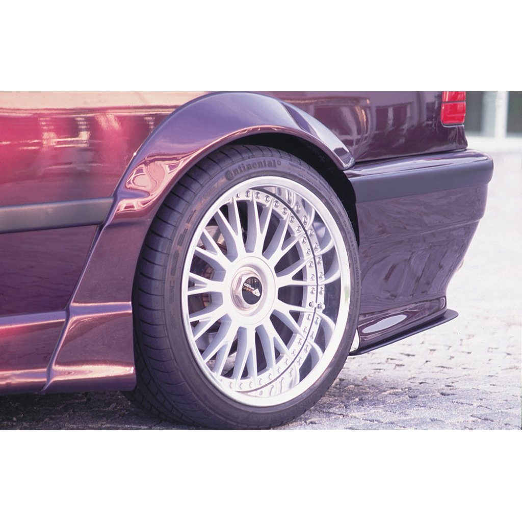 Rieger lem blatníku widebody II pro BMW řada 3 E36 kabriolet, kupé, GFK (laminát), mont. strana levá