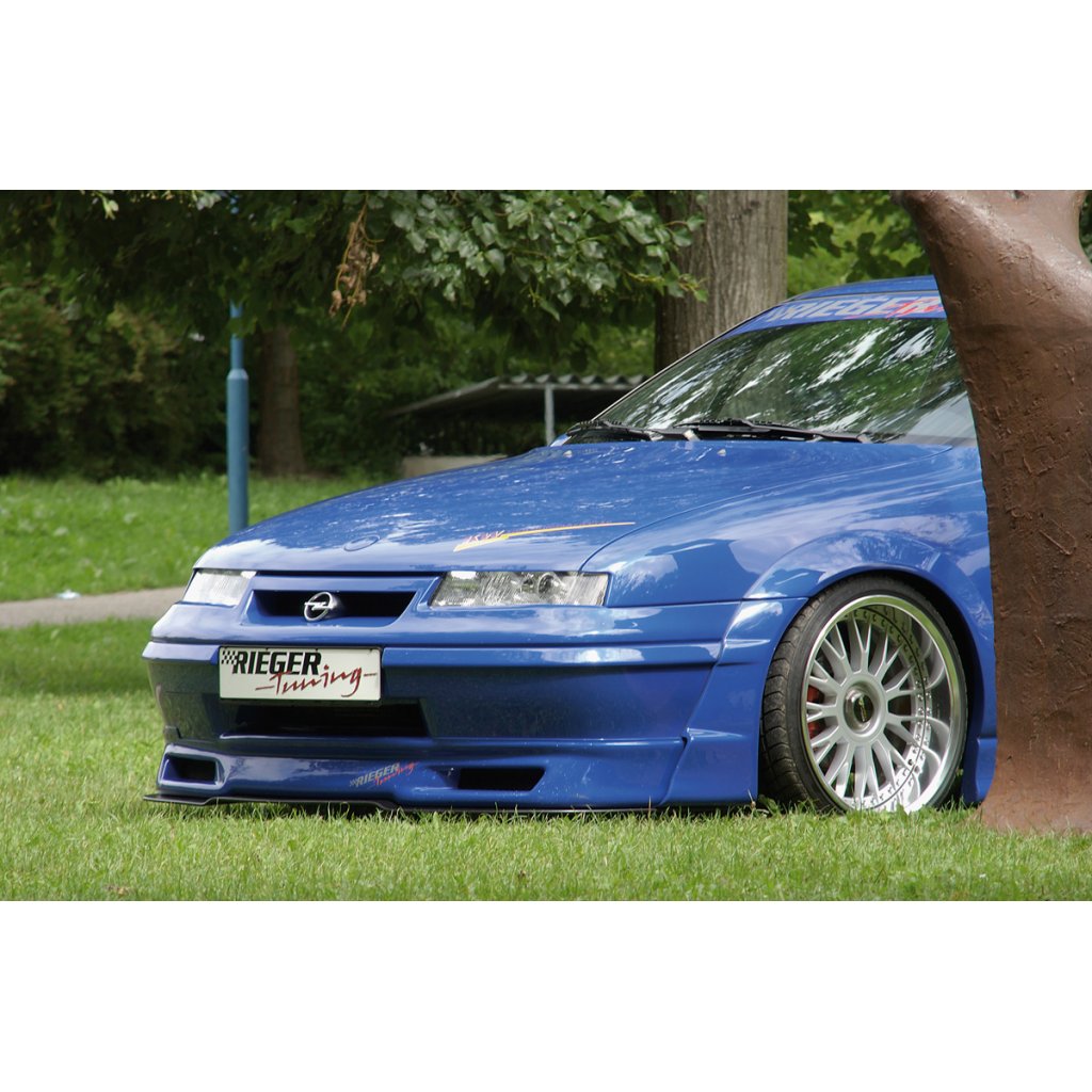 Rieger lem blatníku widebody II pro Opel Calibra A 3-dvéř., 03/90-, GFK (laminát), mont. strana levá, přední