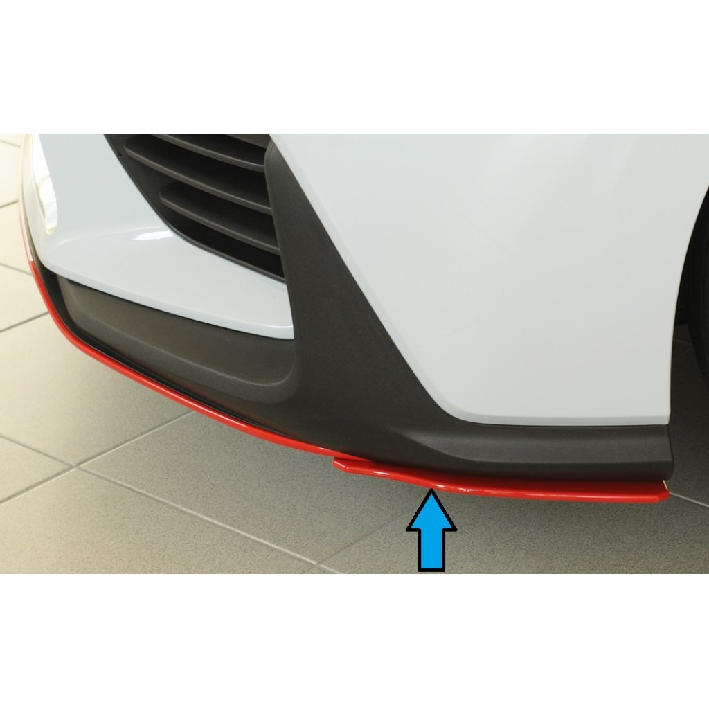 Rieger lipa pod přední nárazník na levé straně pro Hyundai i30 N-Performance PDE 5-dvéř. (fastback), 5-dvéř. (hatchback), 07/17-, plast ABS bez povrchové úpravy