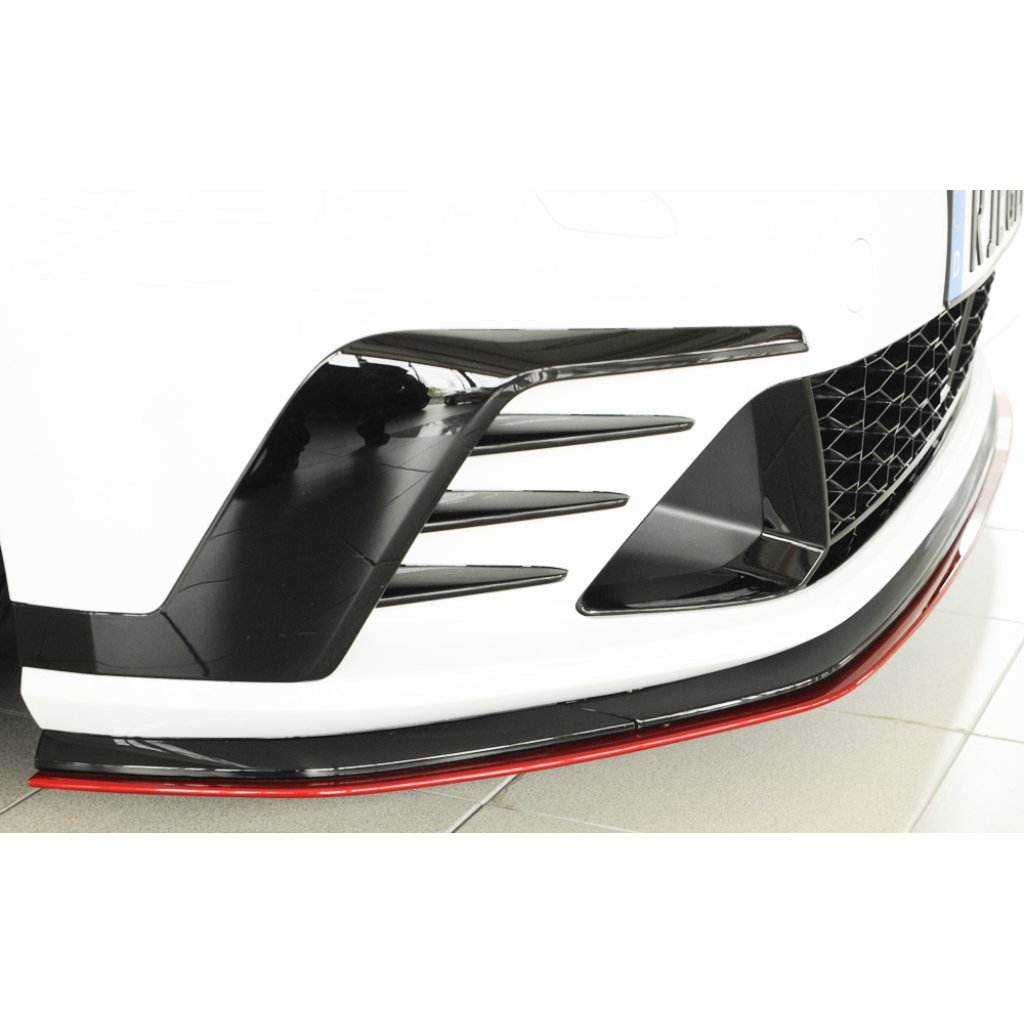 Rieger lipa pod přední nárazník pouze pro GTI Clubsport pro Volkswagen Golf 7 GTI Clubsport 3-dvéř., 5-dvéř., 02/16-, plast ABS bez povrchové úpravy