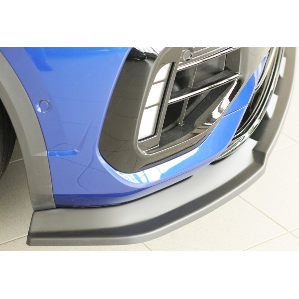 Rieger lipa pod přední nárazník pouze pro R / R-Line pro Volkswagen T-roc R A1 5-dvéř., 01/22-, plast ABS bez povrchové úpravy