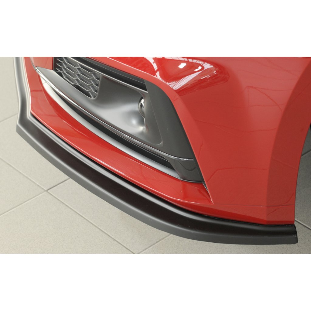 Rieger lipa pod přední nárazník pro Audi A5 B9, F5 kabriolet, kupé, Sportback před faceliftem, 07/16-12/19, plast ABS bez povrchové úpravy
