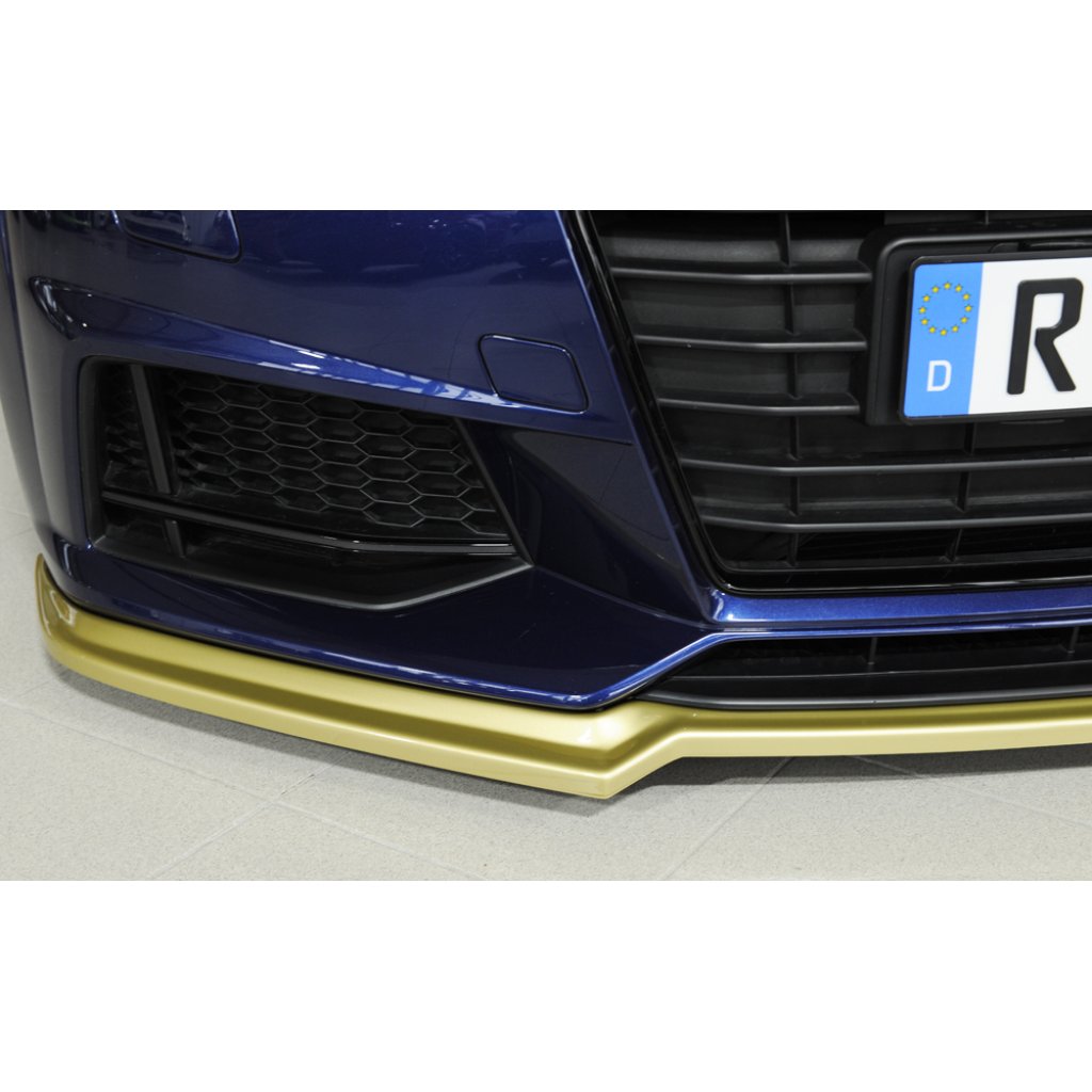 Rieger lipa pod přední nárazník pro Audi TT 8J-FV, 8S kupé, roadster vč. faceliftu, 07/14-08/18, 09/18-, plast ABS bez povrchové úpravy