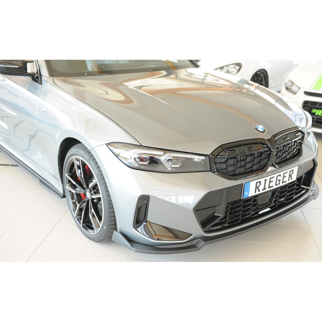 Rieger lipa pod přední nárazník pro BMW řada 3 G21 touring, 07/22-, plast ABS bez povrchové úpravy
