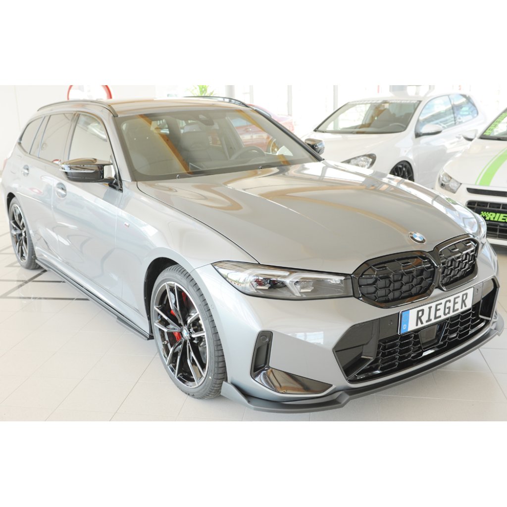 Rieger lipa pod přední nárazník pro BMW řada 3 G21 touring, 07/22-, plast ABS bez povrchové úpravy