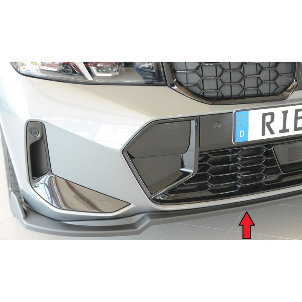 Rieger lipa pod přední nárazník pro BMW řada 3 G21 touring, 07/22-, plast ABS bez povrchové úpravy