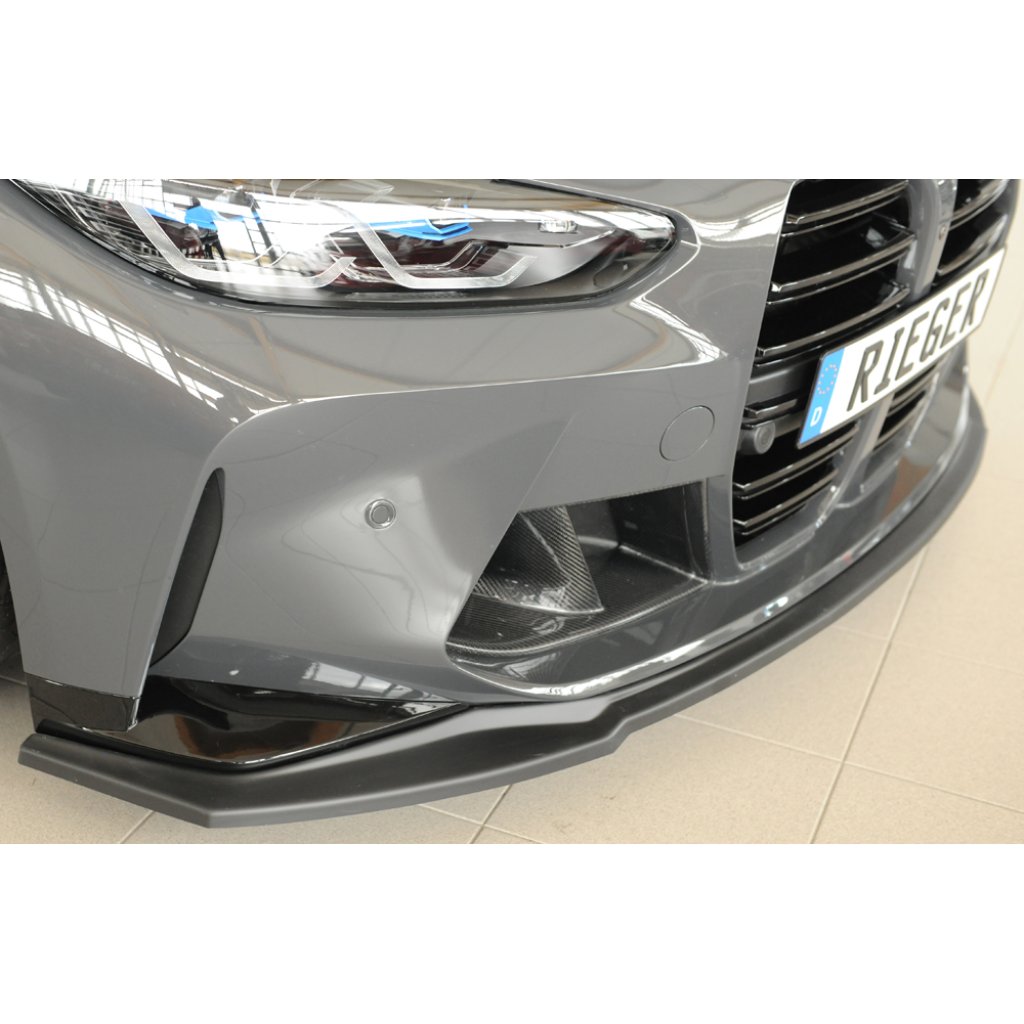Rieger lipa pod přední nárazník pro BMW řada 3 G81 M3 touring, 07/22-, plast ABS bez povrchové úpravy