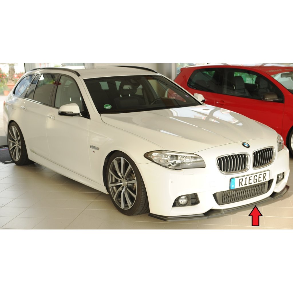 Rieger lipa pod přední nárazník pro BMW řada 5 F11 touring, 09/10-06/13, plast ABS bez povrchové úpravy