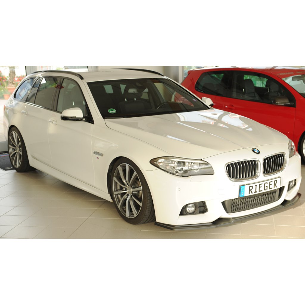 Rieger lipa pod přední nárazník pro BMW řada 5 F11 touring, 09/10-06/13, plast ABS bez povrchové úpravy
