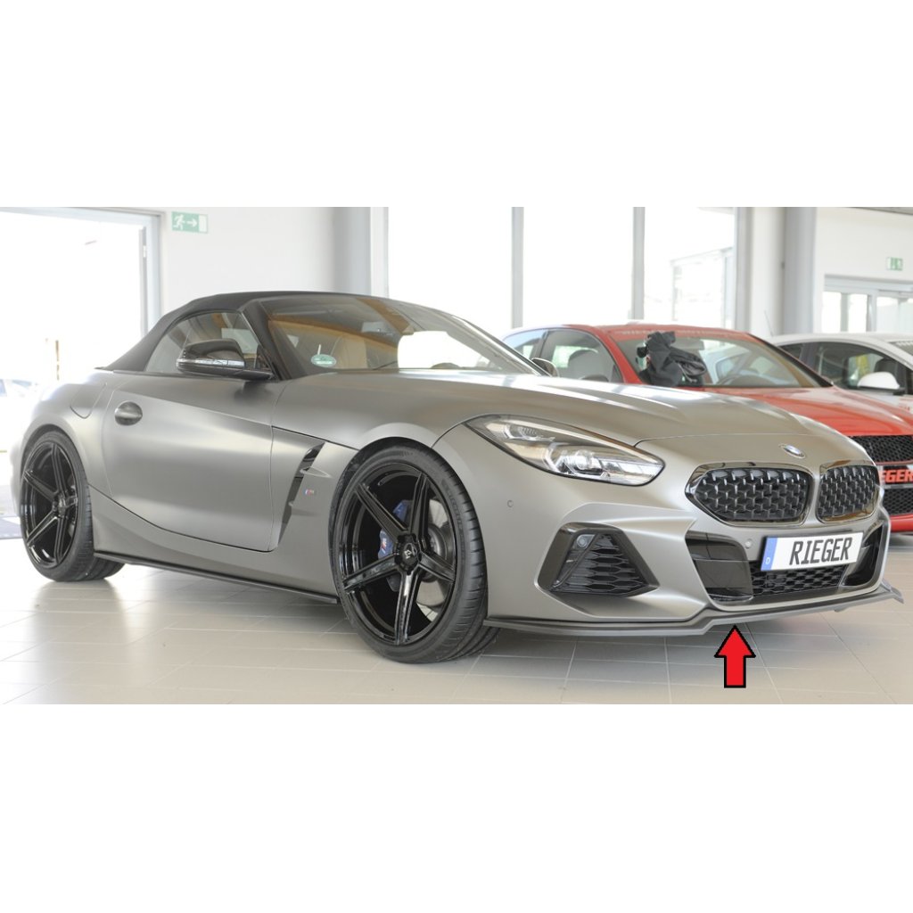 Rieger lipa pod přední nárazník pro BMW Z4 G29, G4Z roadster, 03/19-, plast ABS bez povrchové úpravy