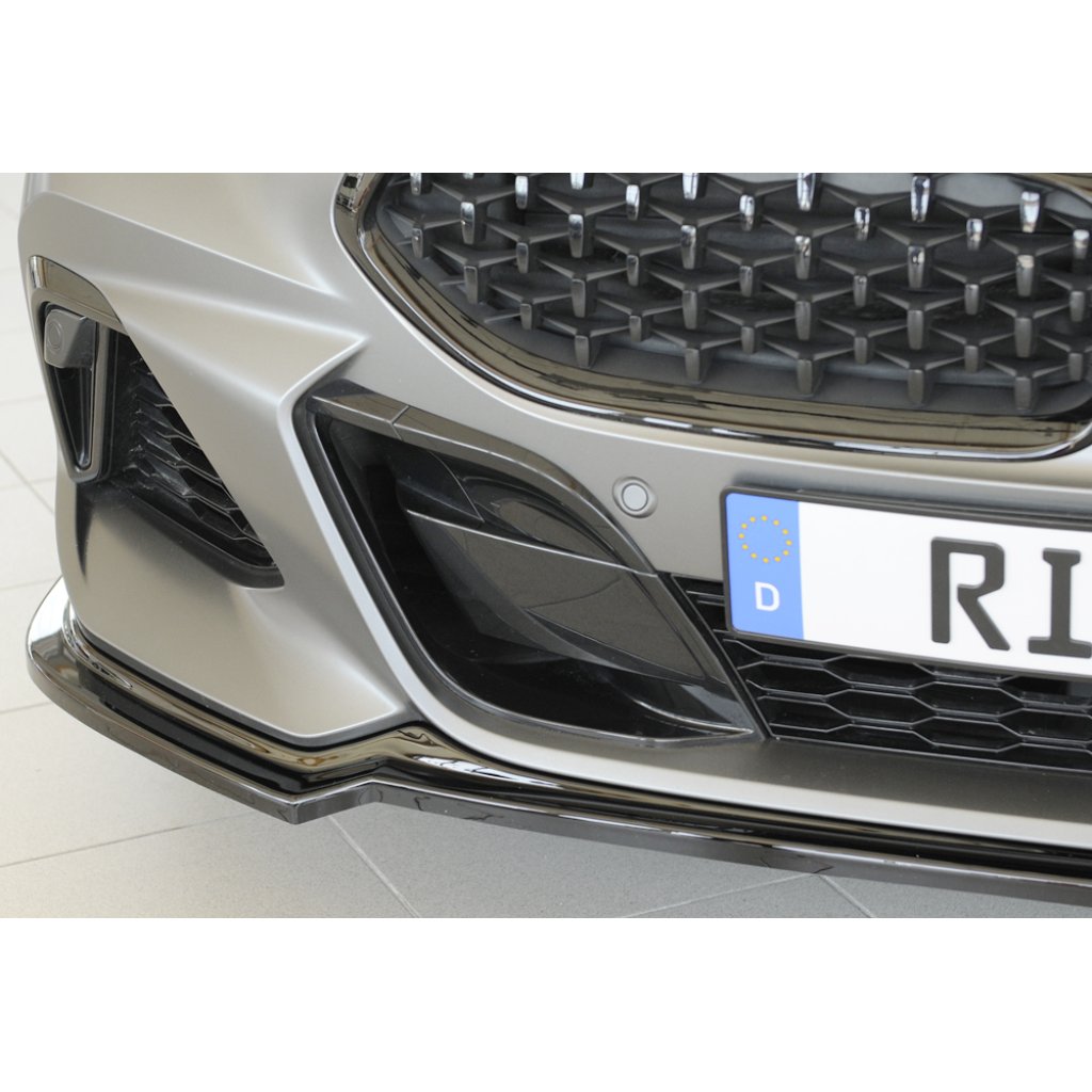 Rieger lipa pod přední nárazník pro BMW Z4 G29, G4Z roadster, 03/19-, plast ABS lakovaný do černé lesklé barvy