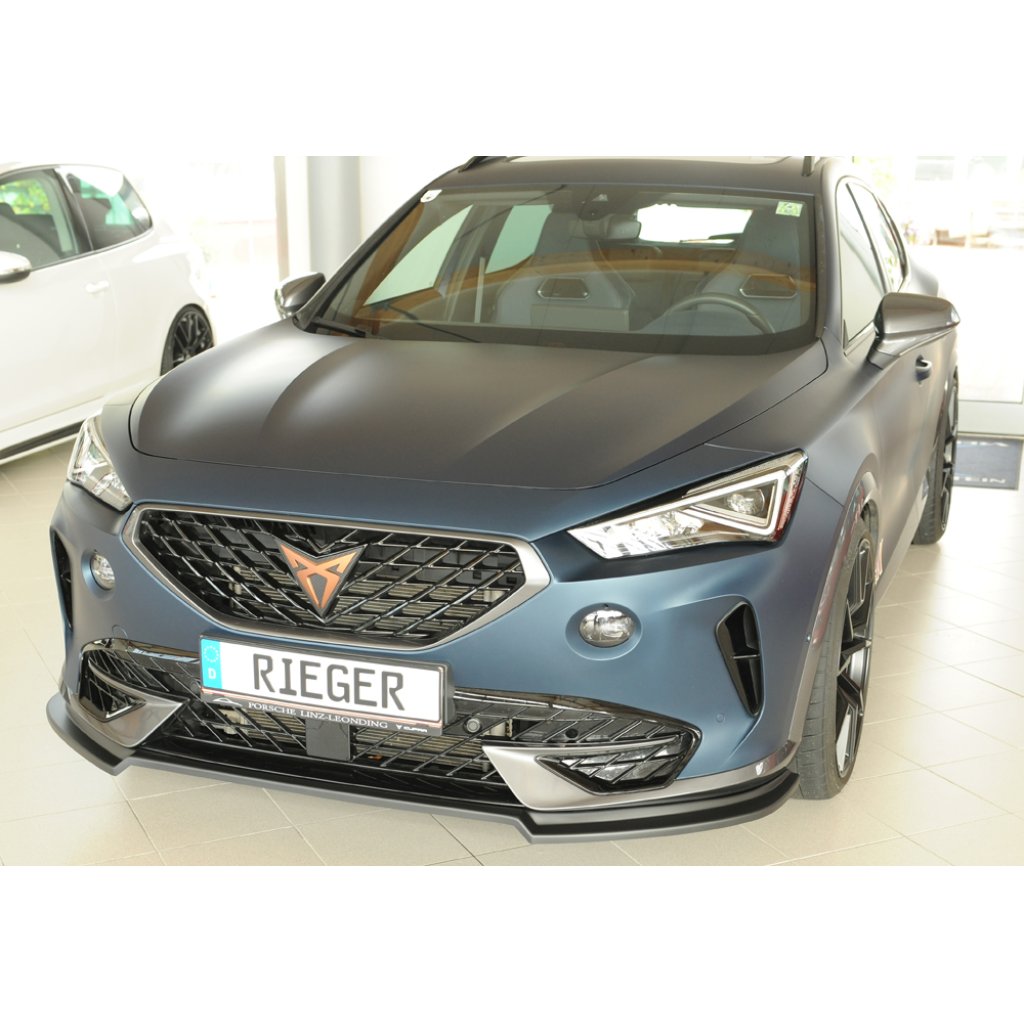 Rieger lipa pod přední nárazník pro Cupra Formentor KM, 07/20-, plast ABS bez povrchové úpravy