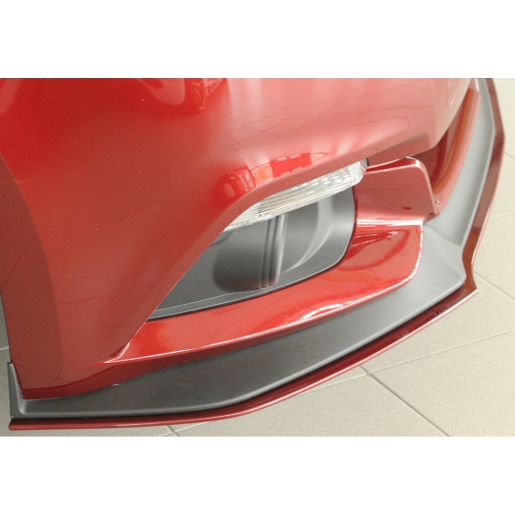 Rieger lipa pod přední nárazník pro Ford Mustang 6 LAE kabriolet, kupé před faceliftem, 11/14-07/17, plast ABS bez povrchové úpravy