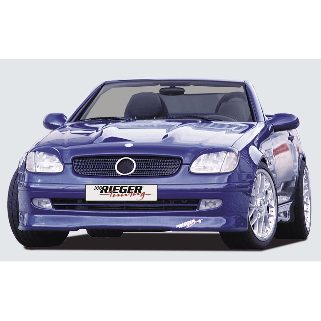 Rieger lipa pod přední nárazník pro Mercedes SLK R170 roadster, 09/96-12/00, plast ABS bez povrchové úpravy