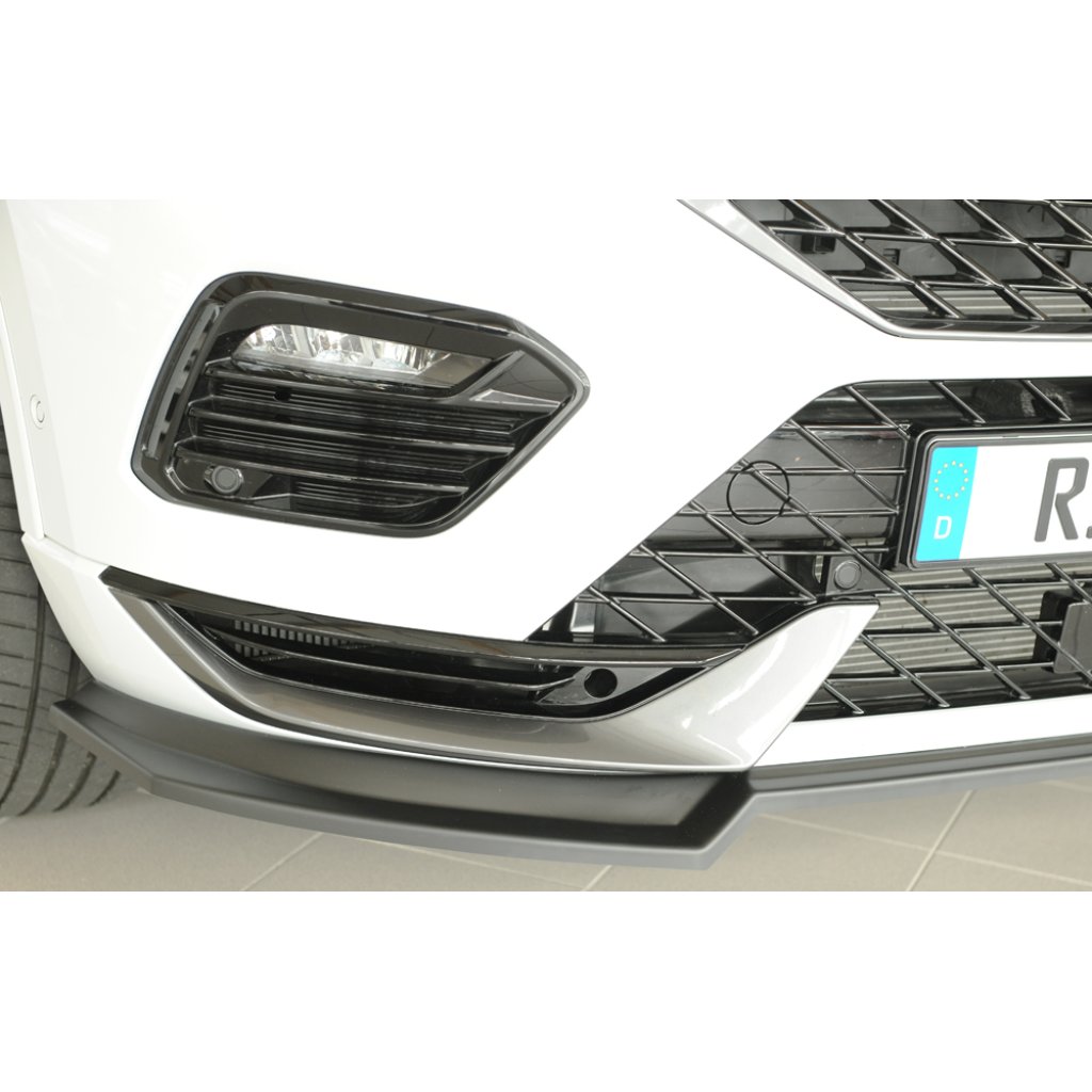 Rieger lipa pod přední nárazník pro Seat Ateca Cupra 5FP, 08/20-, plast ABS bez povrchové úpravy
