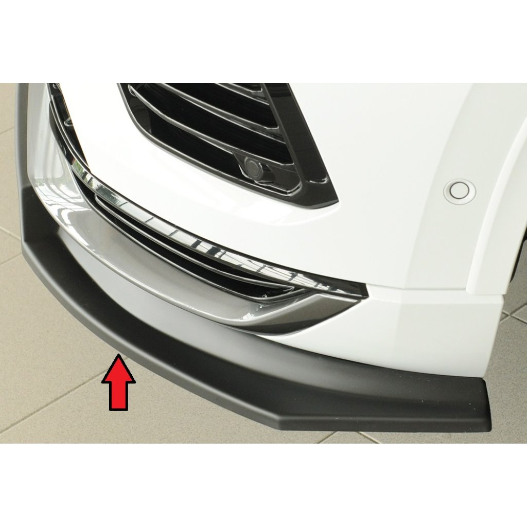 Rieger lipa pod přední nárazník pro Seat Ateca Cupra 5FP, 08/20-, plast ABS bez povrchové úpravy