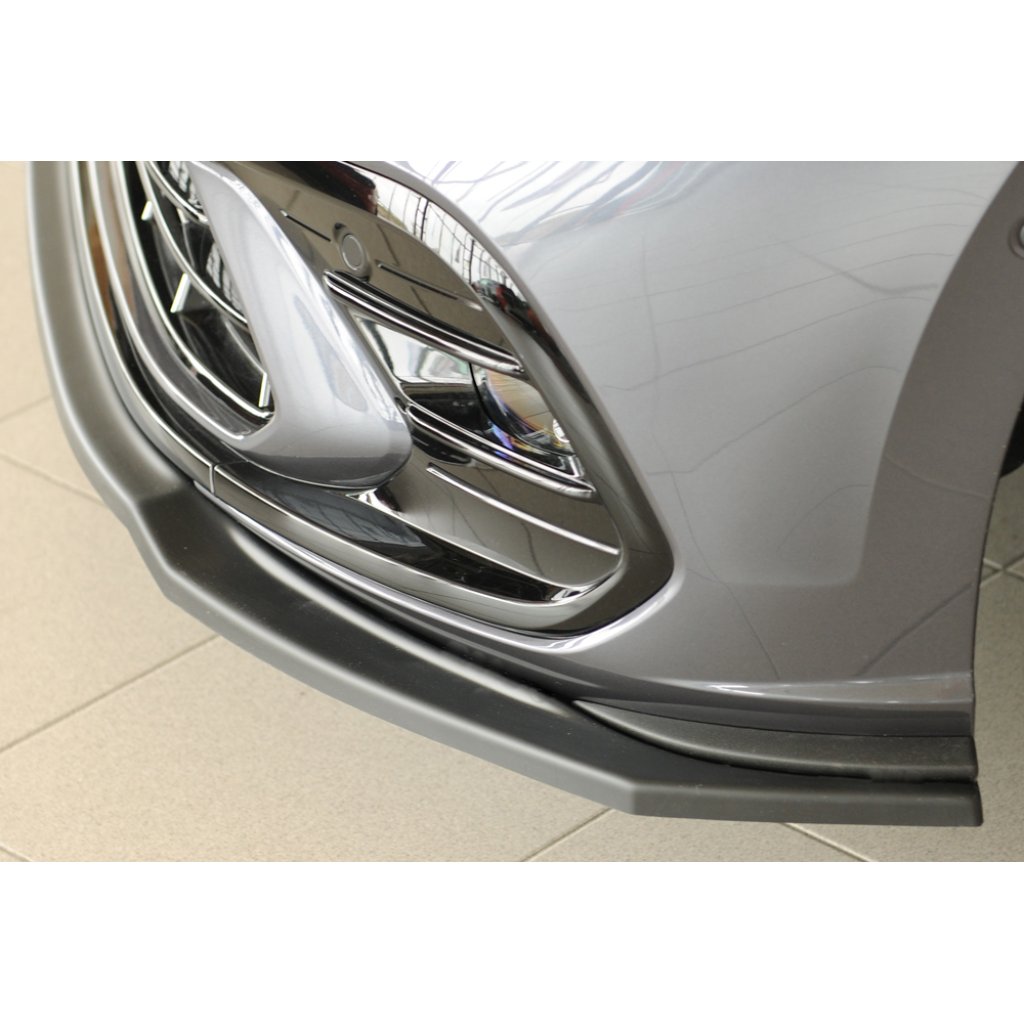 Rieger lipa pod přední nárazník pro Volkswagen Polo AW 5-dvéř., 06/21-, plast ABS bez povrchové úpravy