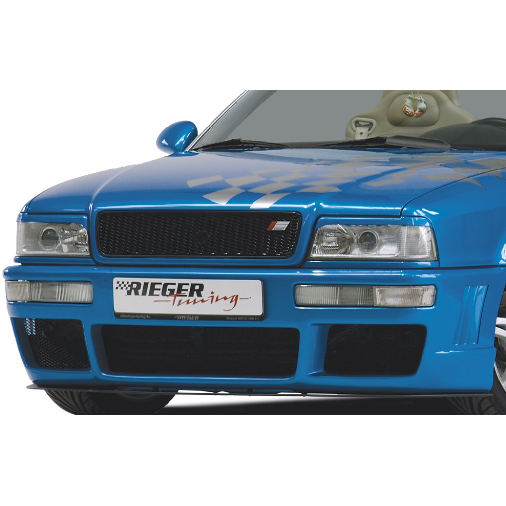 Rieger lipa pod přední nárazník Rieger pro Audi 80 89, plast ABS bez povrchové úpravy
