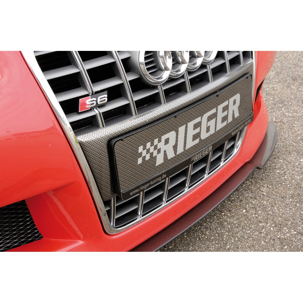 Rieger lipa pod přední nárazník Rieger pro Audi A3 8L 3-dvéř., 5-dvéř., plast ABS s povrchovou úpravou Carbon-Look, pod přední nárazník Rieger obj. kód Y 00056620/21/22/23/27/29/35/36/37