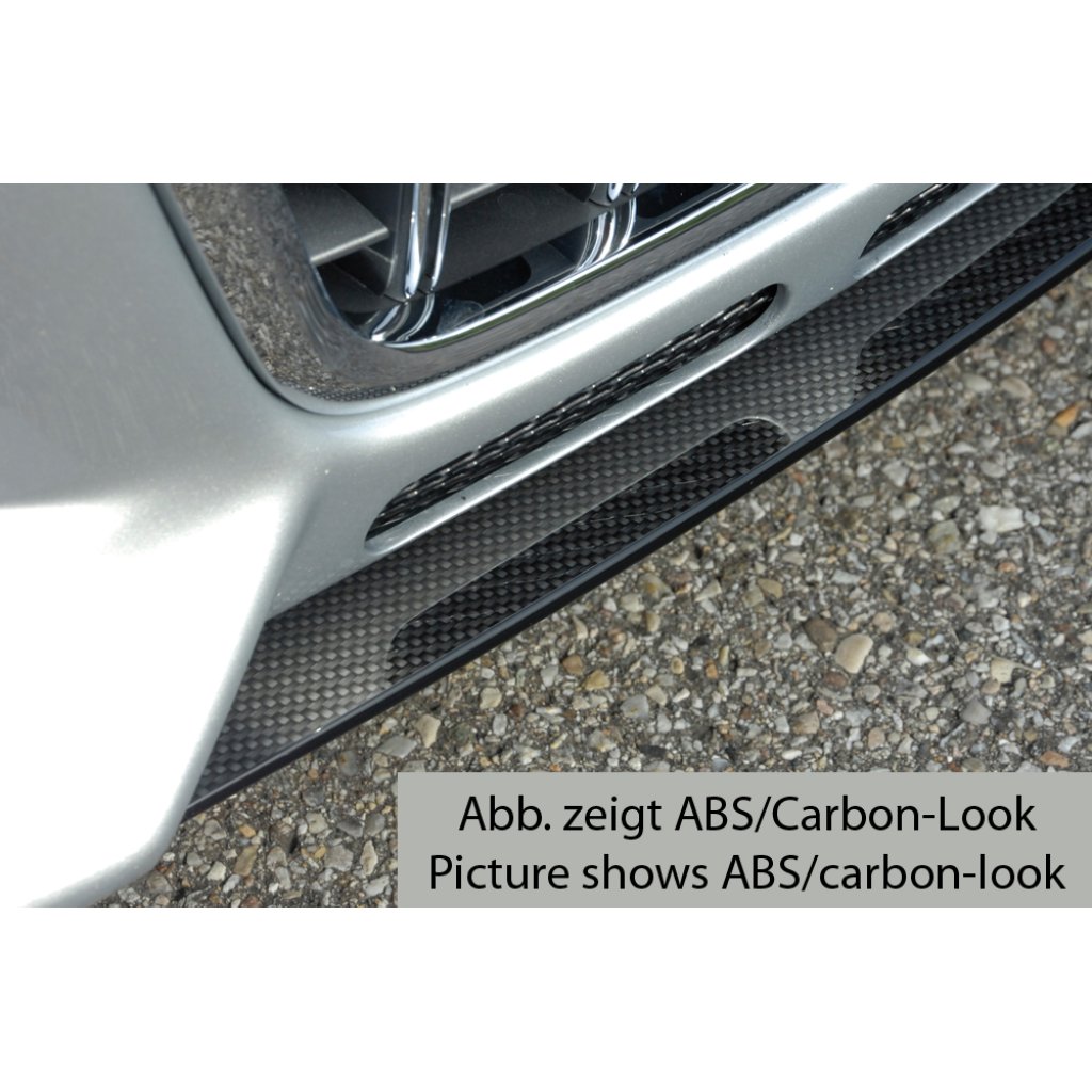 Rieger lipa pod přední nárazník Rieger pro Audi A3 8P 3-dvéř. před faceliftem, -05/05, plast ABS bez povrchové úpravy, pod přední nárazník Rieger obj. kód Y 00056750/51