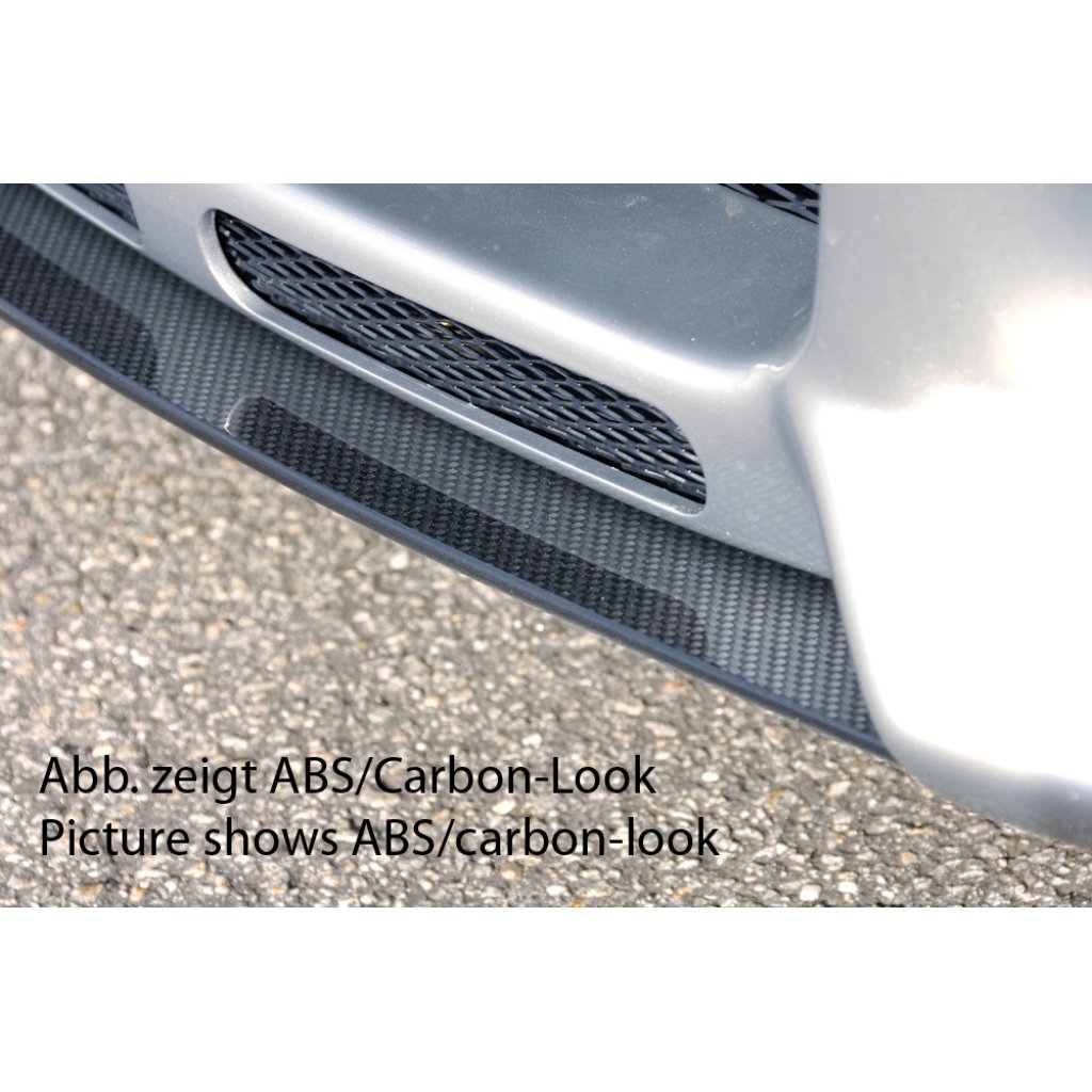 Rieger lipa pod přední nárazník Rieger pro Audi A4 8E avant, sedan, 11/00-10/04, plast ABS bez povrchové úpravy