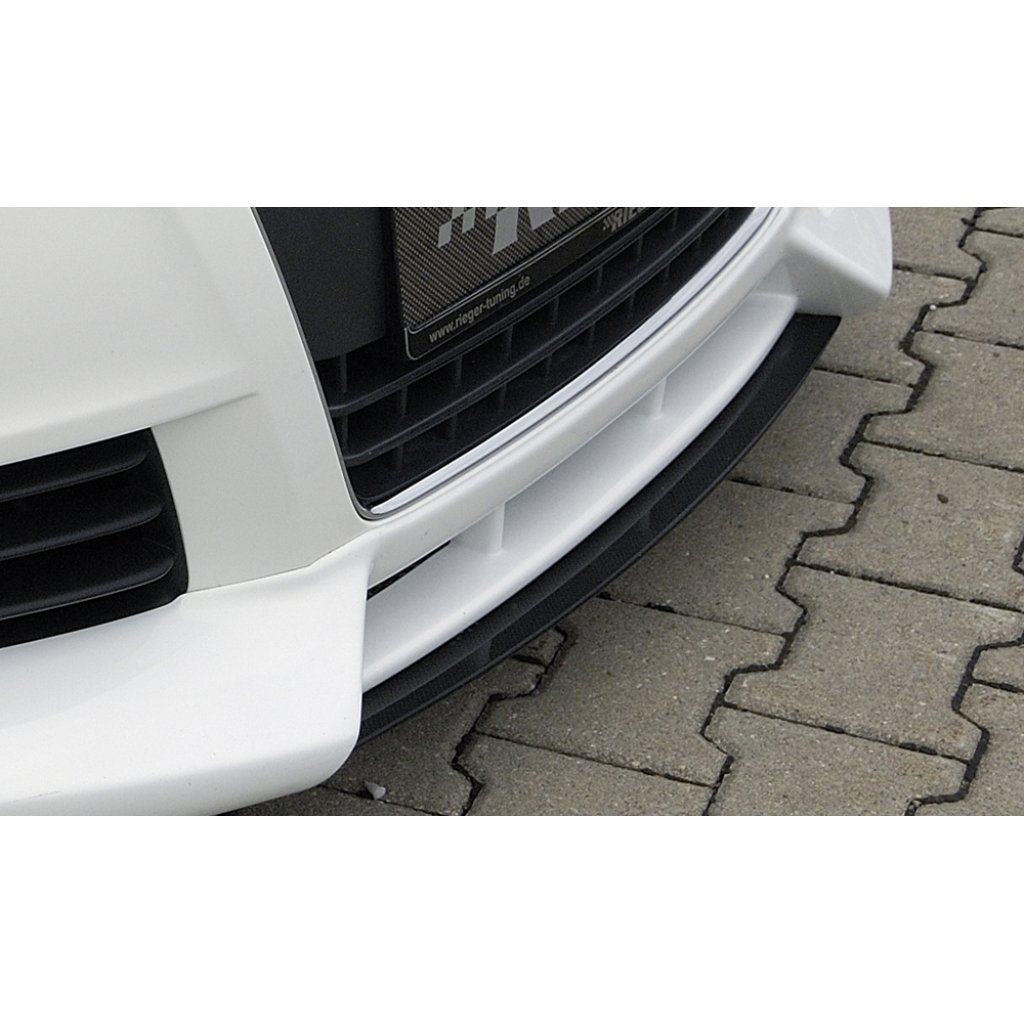 Rieger lipa pod přední nárazník Rieger pro Audi TT 8J kupé, roadster vč. faceliftu, 07/10-, 09/06-06/10, plast ABS s povrchovou úpravou Carbon-Look