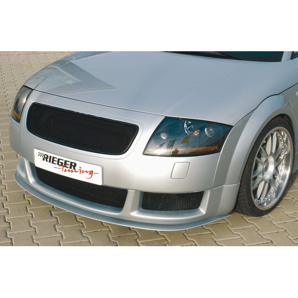 Rieger lipa pod přední nárazník Rieger pro Audi TT 8N kupé, roadster, 98-03, plast ABS bez povrchové úpravy