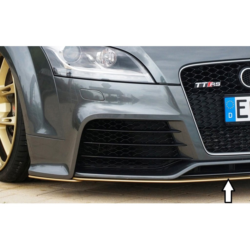 Rieger lipa pod přední nárazník Rieger pro Audi TT RS 8J kupé, roadster, 09/09-, plast ABS bez povrchové úpravy