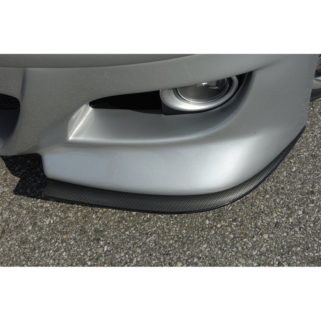 Rieger lipa pod přední nárazník Rieger pro BMW řada 1 E87 sedan před faceliftem, 09/04-03/07, plast ABS s povrchovou úpravou Carbon-Look