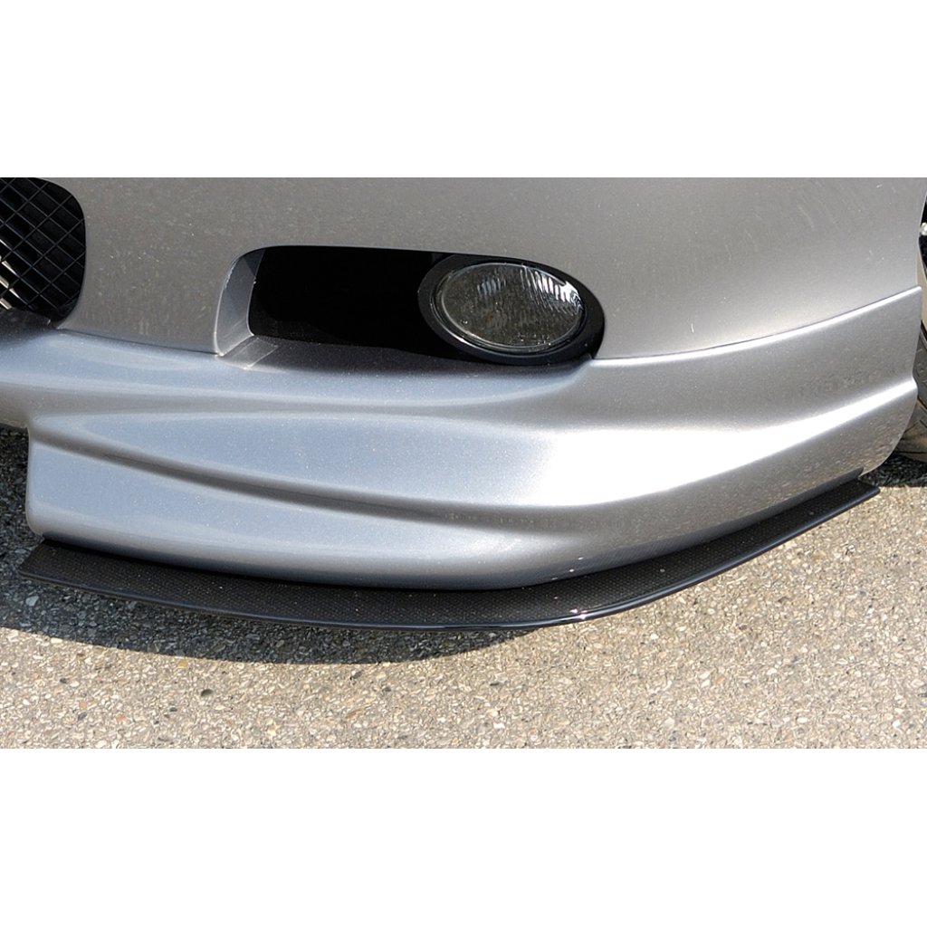 Rieger lipa pod přední nárazník Rieger pro BMW řada 3 E46 vč. faceliftu, 02/02-, 02/98-12/01, plast ABS s povrchovou úpravou Carbon-Look