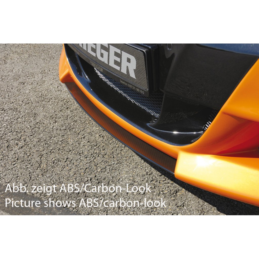Rieger lipa pod přední nárazník Rieger pro BMW řada 3 E92, E93 kabriolet, kupé po faceliftu LCI, 03/10-, plast ABS bez povrchové úpravy