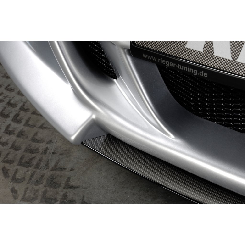 Rieger lipa pod přední nárazník Rieger pro BMW řada 3 E92, E93 kabriolet, kupé po faceliftu LCI, 03/10-, plast ABS s povrchovou úpravou Carbon-Look