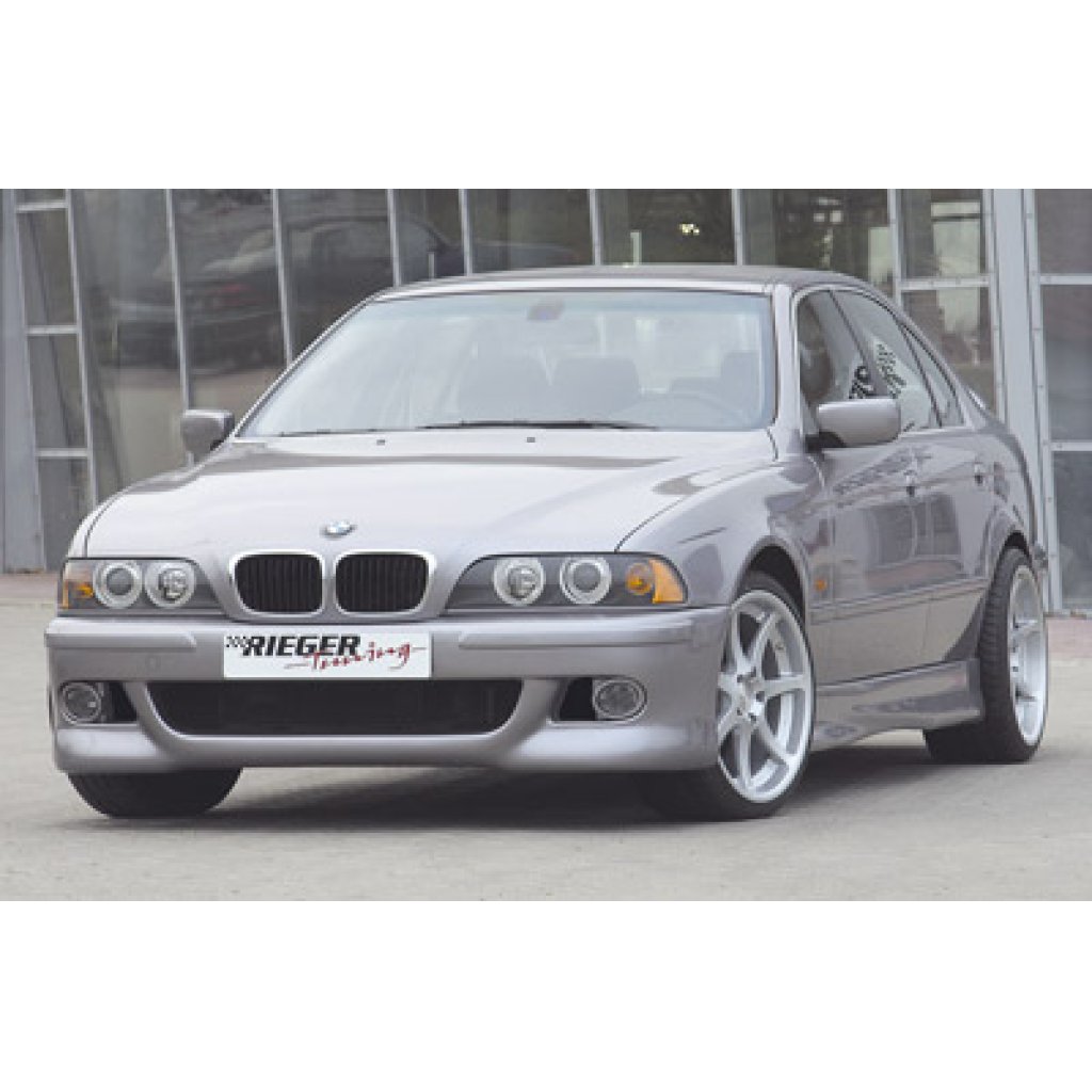 Rieger lipa pod přední nárazník Rieger pro BMW řada 5 E39 sedan, 12/95-12/02, plast ABS bez povrchové úpravy