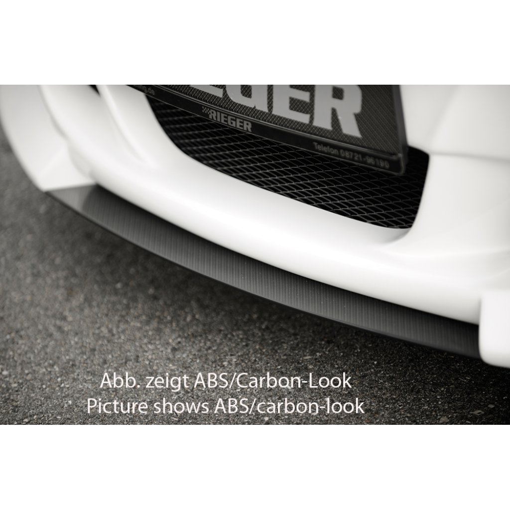 Rieger lipa pod přední nárazník Rieger pro BMW Z4 E85 kupé, roadster vč. faceliftu, 01/06-03/09, 02/03-12/05, plast ABS bez povrchové úpravy