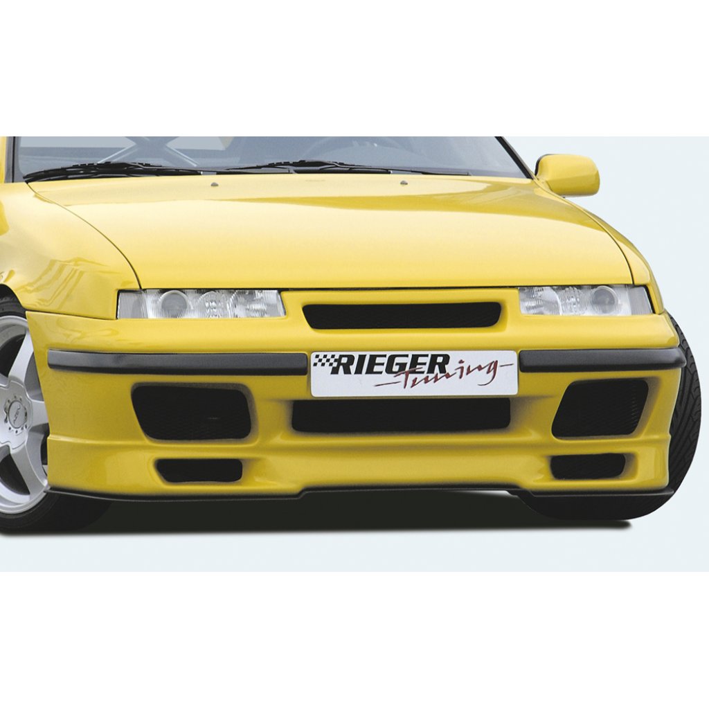 Rieger lipa pod přední nárazník Rieger pro Opel Calibra A 3-dvéř., 03/90-, plast ABS bez povrchové úpravy, pod přední nárazník Rieger obj. kód Y 00046020